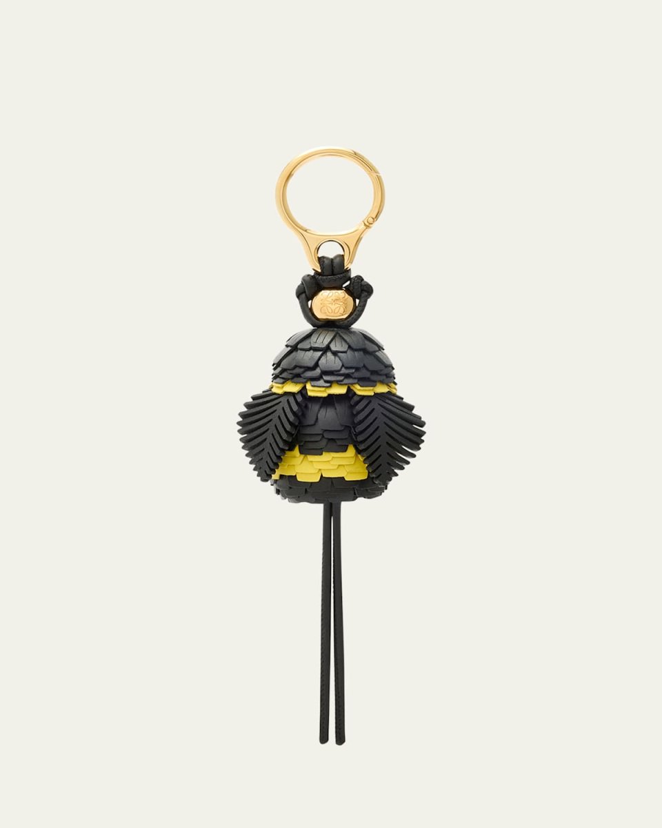 x Paula's Ibiza Bee Charm in Leather